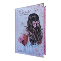 Biblia NVI Garota Capa dura Acolchoada com indice Biblia NVI Garota Capa dura Acolchoada com indice