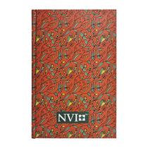 Bíblia NVI letra hipergigante - floral cor salmão Bíblia NVI letra hipergigante - floral cor salmão