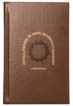 Bíblia NVI, Letras de Jesus Em Vermelho, Couro-Soft Marrom Sobre Capa Dura, Timóteo Bíblia NVI, Letras de Jesus Em Vermelho, Couro-Soft Marrom Sobre Capa Dura, Timóteo