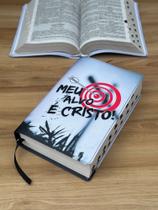 Bíblia NVI Meu alvo é CRISTO - Com índice digital e Letras Grandes