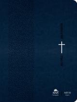 Biblia Nvi Portugues/Ingles - Capa Luxo - Azul - 2ª Ed
