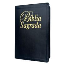 Bíblia Nvi Preta material sintético Com Índice