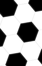 Bíblia NVI Slim, Capa de Futebol, Couro-Soft Preto e Branco, Luxo