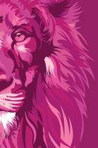 Bíblia Nvt Lion Colors Pink Pop - Letra Normal - Nova Versão Transformadora - MAQUINARIA STUDIO