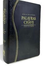 Biblia Palavras Chave Preta Clássica luxo