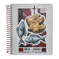 Bíblia Para Anotações KJA: Espiral - Multiplicação Dos Pães