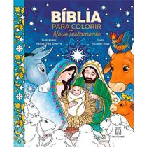 Bíblia para Colorir Novo Testamento Goretti Dias Veruschka Guerra Editora Santuário