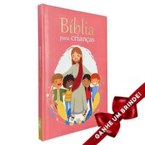 Bíblia Para Crianças Capa Dura Almofadada SBN Crianças Infantil Evangélico Filhos Meninos Bebê Cristão Família - Igreja Cristã Amigo Evangélico
