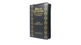 Bíblia Pentecostal Assembleia Com Coros Harpas E Ziper