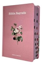 Bíblia Pentecostal feminina Letra Hipergigante Harpa Corinhos batista assembleia