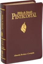 Biblia pentecostal media vinho - cpad