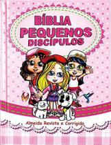 Bíblia Pequenos Discípulos - Capa Dura Para Meninas Rosa - CPP
