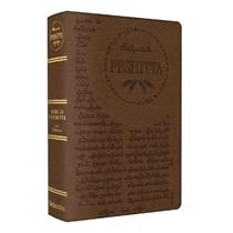 Bíblia peshitta com referências capa luxo brown bvbooks Bíblia peshitta com referências capa luxo brown bvbooks