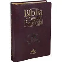 Bíblia Pregador Pentecostal - Vinho Nobre - ARC - SBB