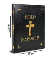 Bíblia Púlpito Letra Extra Gigante Jumbo Grande Capa Dura - CPP