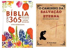 Bíblia Sagrada 365 Reflexões E Plano De Leitura Florida/ Livro Estudo "O Caminho da Salvação"