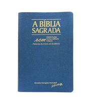 Bíblia Sagrada ACF - Letra Gigante Azul Bíblia Sagrada ACF - Letra Gigante Azul
