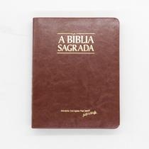 Bíblia Sagrada - ACF - Letra Normal - Capa Luxo Caramelo