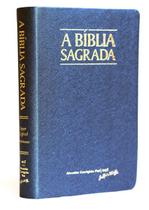 Bíblia Sagrada ACF Letra Super Legível RCM Capa Luxo Azul