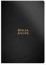 Bíblia Sagrada Anote ARC Letra Grande Capa Luxo Preta - GEOGRAFICA