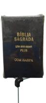 Bíblia Sagrada c/Harpa e Ziper letra Plus