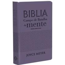 Bíblia Sagrada Campo De Batalha Da Mente - Lavanda Versão Amplificada Joyce Meyer Bello