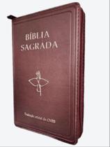 BIBLIA SAGRADA CAPA COM ZIPER - TRADUCAO OFICIAL - 5ª EDICAO