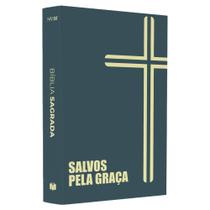 Bíblia Sagrada Capa Cruz NVI Capa Brochura Verde
