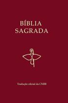 Biblia Sagrada Capa Vinho Traducao Oficial da Cnbb