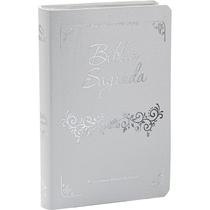Bíblia Sagrada - Casamento Capa semiflexível Branca letra Grande NAA Bíblia Sagrada - Casamento Capa semiflexível Branca letra Grande NAA