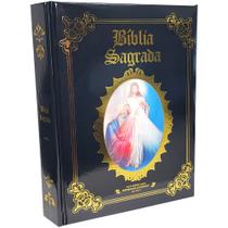 Bíblia Sagrada Católica Grande Edição Luxuosa Capa Almofadada Com Letra Grande Bíblia Sagrada Católica Grande Edição Luxuosa Capa Almofadada Com Letra Grande