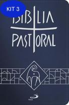 BÍBLIA SAGRADA CATOLICA PASTORAL BOLSO CAPA CRISTAL PAULUS -