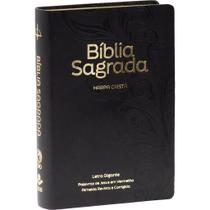 Bíblia Sagrada com Harpa Cristã ARC Letra Gigante - Editora CPAD