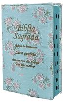 Bíblia Sagrada da Mulher Letra Gigante Capa de Couro Verdinhas Bíblia Sagrada da Mulher Letra Gigante Capa de Couro Verdinhas
