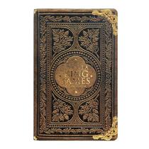 Bíblia Sagrada de Estudo King James King James Atualizada Letra Hipergigante Capa Dura Vintage