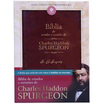 Bíblia Sagrada De Estudos Charles H. Spurgeon NVT Capa Flexível