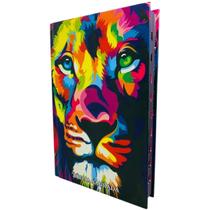 Bíblia Sagrada E Harpa Edição Jovem Leão Colorido Com Indice