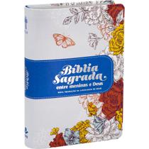 Bíblia Sagrada Entre Meninas e Deus - Capa Magnólia: Nova Tradução na Linguagem de Hoje (Ntlh)