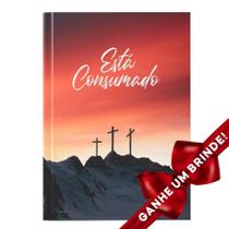 Bíblia Sagrada Está Consumado Acf Letra Média Capa Dura Cristã Evangélica Gospel Índice Crente Feminina Mulher Homem Leão Jovem Adolescente Igreja - Presente Religião Igreja Jesus Masculina Barata