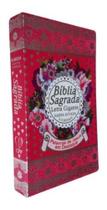 Bíblia Sagrada Evangélica Gospel Feminina Letra Grande Capa Pink - FASHIONSELLER