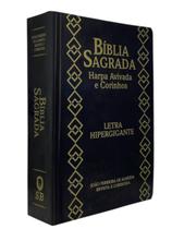 Bíblia Sagrada Evangélica Lt HiperGigante Harpa Coros edição promessas Pentecostal Bíblia Sagrada Evangélica Lt HiperGigante Harpa Coros edição promessas Pentecostal