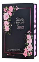 Bíblia Sagrada Feminina Capa Dura Mulher Virtuosa Flores, Almeida Revista Corrigida C/Harpa - CPP
