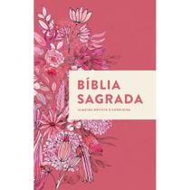 Bíblia Sagrada Feminina Floral Capa Dura ARC Tradicional