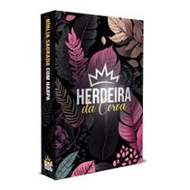 Bíblia Sagrada Feminina Herdeira da Coroa com Harpa, LETRAS MÉDIAS, Folha ECOLÓGICA e Índice - HERDEIRO DA COROA