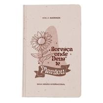 Bíblia Sagrada Floresça NVI Letra Gigante Capa Dura - Plenitude Distribuidora