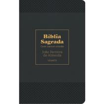 Bíblia Sagrada Gigante com Cantor Cristão Preta - GEOGRAFICA