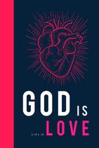 Bíblia sagrada god is love - nvt - mundo cristão