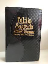 Bíblia Sagrada Hiper Gigante com Harpa