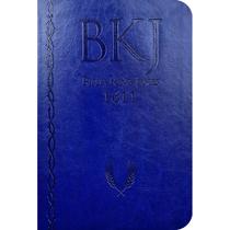 Bíblia Sagrada King James 1611 Ampliada Ultrafina Letra Normal Azul