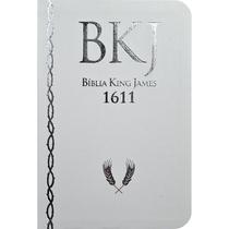 Bíblia Sagrada King James 1611 Ampliada Ultrafina Letra Normal Branca - BVBOOKS